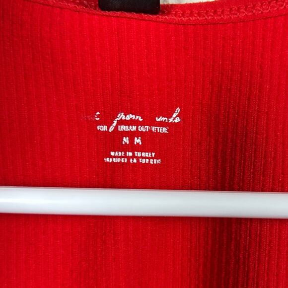 Urban Outfitters Out From Under Hailey Seamless Bra Top Red size M - Picture 8 of 8